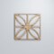 Ekena Millwork Small Swansea Decorative Fretwork Wood Wall Panels, Red Oak, 11 3/8"W x 11 3/8"H x 3/8"T WALW12X12X0375SWNRO - alternate 6